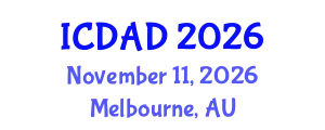 International Conference on Dementia and Alzheimer's Disease (ICDAD) November 11, 2026 - Melbourne, Australia