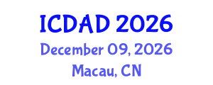 International Conference on Dementia and Alzheimer's Disease (ICDAD) December 09, 2026 - Macau, China