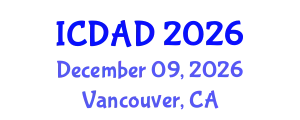International Conference on Dementia and Alzheimer's Disease (ICDAD) December 09, 2026 - Vancouver, Canada