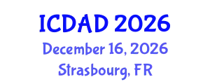 International Conference on Dementia and Alzheimer's Disease (ICDAD) December 16, 2026 - Strasbourg, France
