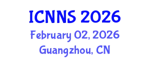 International Conference on Neurology, Neurosurgery and Spine (ICNNS) February 02, 2026 - Guangzhou, China