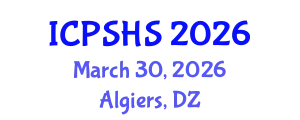 International Conference on Plastic Surgery and Hand Surgery (ICPSHS) March 30, 2026 - Algiers, Algeria
