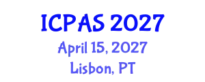 International Conference on Plastic and Aesthetic Surgery (ICPAS) April 15, 2027 - Lisbon, Portugal
