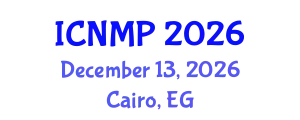 International Conference on Naturopathy and Medicinal Plants (ICNMP) December 13, 2026 - Cairo, Egypt