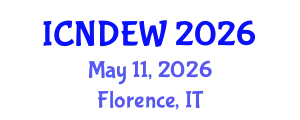 International Conference on Natural Disasters and Extreme Weather (ICNDEW) May 11, 2026 - Florence, Italy