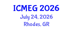 International Conference on Mining and Economic Geology (ICMEG) July 24, 2026 - Rhodes, Greece