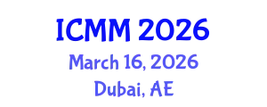 International Conference on Microeconomics and Macroeconomics (ICMM) March 16, 2026 - Dubai, United Arab Emirates