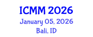 International Conference on Microeconomics and Macroeconomics (ICMM) January 05, 2026 - Bali, Indonesia