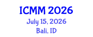 International Conference on Microeconomics and Macroeconomics (ICMM) July 15, 2026 - Bali, Indonesia