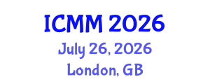 International Conference on Microeconomics and Macroeconomics (ICMM) July 26, 2026 - London, United Kingdom
