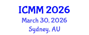 International Conference on Microeconomics and Macroeconomics (ICMM) March 30, 2026 - Sydney, Australia
