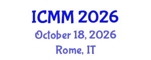 International Conference on Microeconomics and Macroeconomics (ICMM) October 18, 2026 - Rome, Italy