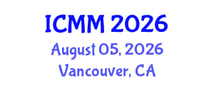 International Conference on Microeconomics and Macroeconomics (ICMM) August 05, 2026 - Vancouver, Canada