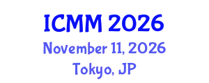 International Conference on Microeconomics and Macroeconomics (ICMM) November 11, 2026 - Tokyo, Japan