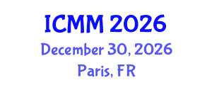 International Conference on Microeconomics and Macroeconomics (ICMM) December 30, 2026 - Paris, France