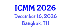 International Conference on Microeconomics and Macroeconomics (ICMM) December 16, 2026 - Bangkok, Thailand