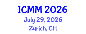 International Conference on Microeconomics and Macroeconomics (ICMM) July 29, 2026 - Zurich, Switzerland
