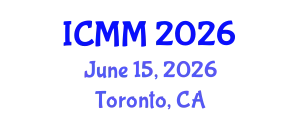 International Conference on Microeconomics and Macroeconomics (ICMM) June 15, 2026 - Toronto, Canada
