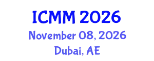 International Conference on Microeconomics and Macroeconomics (ICMM) November 08, 2026 - Dubai, United Arab Emirates