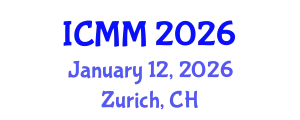 International Conference on Microeconomics and Macroeconomics (ICMM) January 12, 2026 - Zurich, Switzerland