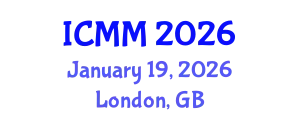 International Conference on Microeconomics and Macroeconomics (ICMM) January 19, 2026 - London, United Kingdom