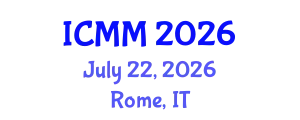 International Conference on Microeconomics and Macroeconomics (ICMM) July 22, 2026 - Rome, Italy
