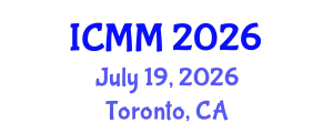International Conference on Microeconomics and Macroeconomics (ICMM) July 19, 2026 - Toronto, Canada