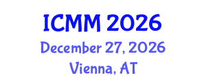 International Conference on Microeconomics and Macroeconomics (ICMM) December 27, 2026 - Vienna, Austria