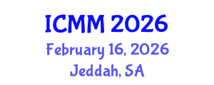 International Conference on Microeconomics and Macroeconomics (ICMM) February 16, 2026 - Jeddah, Saudi Arabia