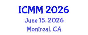 International Conference on Microeconomics and Macroeconomics (ICMM) June 15, 2026 - Montreal, Canada