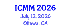 International Conference on Microeconomics and Macroeconomics (ICMM) July 12, 2026 - Ottawa, Canada