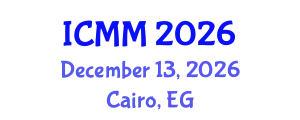 International Conference on Microeconomics and Macroeconomics (ICMM) December 13, 2026 - Cairo, Egypt