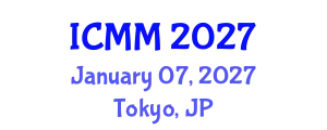 International Conference on Microeconomics and Macroeconomics (ICMM) January 07, 2027 - Tokyo, Japan