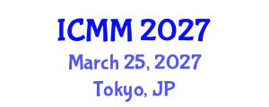 International Conference on Microeconomics and Macroeconomics (ICMM) March 25, 2027 - Tokyo, Japan