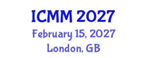 International Conference on Microeconomics and Macroeconomics (ICMM) February 15, 2027 - London, United Kingdom