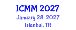International Conference on Microeconomics and Macroeconomics (ICMM) January 28, 2027 - Istanbul, Turkey