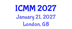 International Conference on Microeconomics and Macroeconomics (ICMM) January 21, 2027 - London, United Kingdom