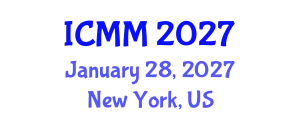 International Conference on Microeconomics and Macroeconomics (ICMM) January 28, 2027 - New York, United States