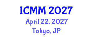 International Conference on Microeconomics and Macroeconomics (ICMM) April 22, 2027 - Tokyo, Japan