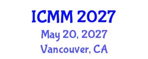 International Conference on Microeconomics and Macroeconomics (ICMM) May 20, 2027 - Vancouver, Canada