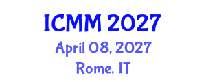 International Conference on Microeconomics and Macroeconomics (ICMM) April 08, 2027 - Rome, Italy