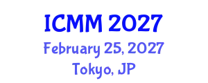 International Conference on Microeconomics and Macroeconomics (ICMM) February 25, 2027 - Tokyo, Japan