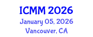 International Conference on Microeconomics and Macroeconomics (ICMM) January 05, 2026 - Vancouver, Canada