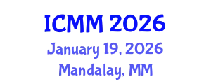 International Conference on Microeconomics and Macroeconomics (ICMM) January 19, 2026 - Mandalay, Myanmar