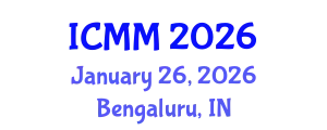 International Conference on Microeconomics and Macroeconomics (ICMM) January 26, 2026 - Bengaluru, India