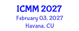 International Conference on Microeconomics and Macroeconomics (ICMM) February 03, 2027 - Havana, Cuba