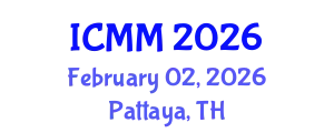 International Conference on Microeconomics and Macroeconomics (ICMM) February 02, 2026 - Pattaya, Thailand