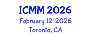 International Conference on Microeconomics and Macroeconomics (ICMM) February 12, 2026 - Toronto, Canada