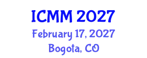 International Conference on Microeconomics and Macroeconomics (ICMM) February 17, 2027 - Bogota, Colombia