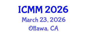 International Conference on Microeconomics and Macroeconomics (ICMM) March 23, 2026 - Ottawa, Canada